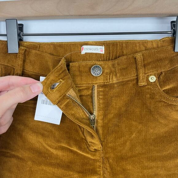 Crewcuts | Bundle of 3 Leopard Shirt Cream Sweater Brown Corduroy Pants - Picture 9 of 15